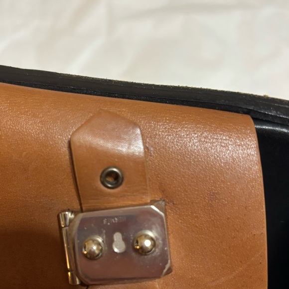 HERMÈS Men’s Lonie Leather Slide Size 41 - Picture 9 of 10